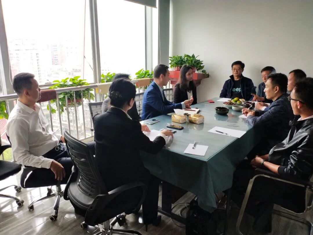 湖北省河北商会走访理事彭亚楠企业—摩瑟家族办公室湖北服务中心